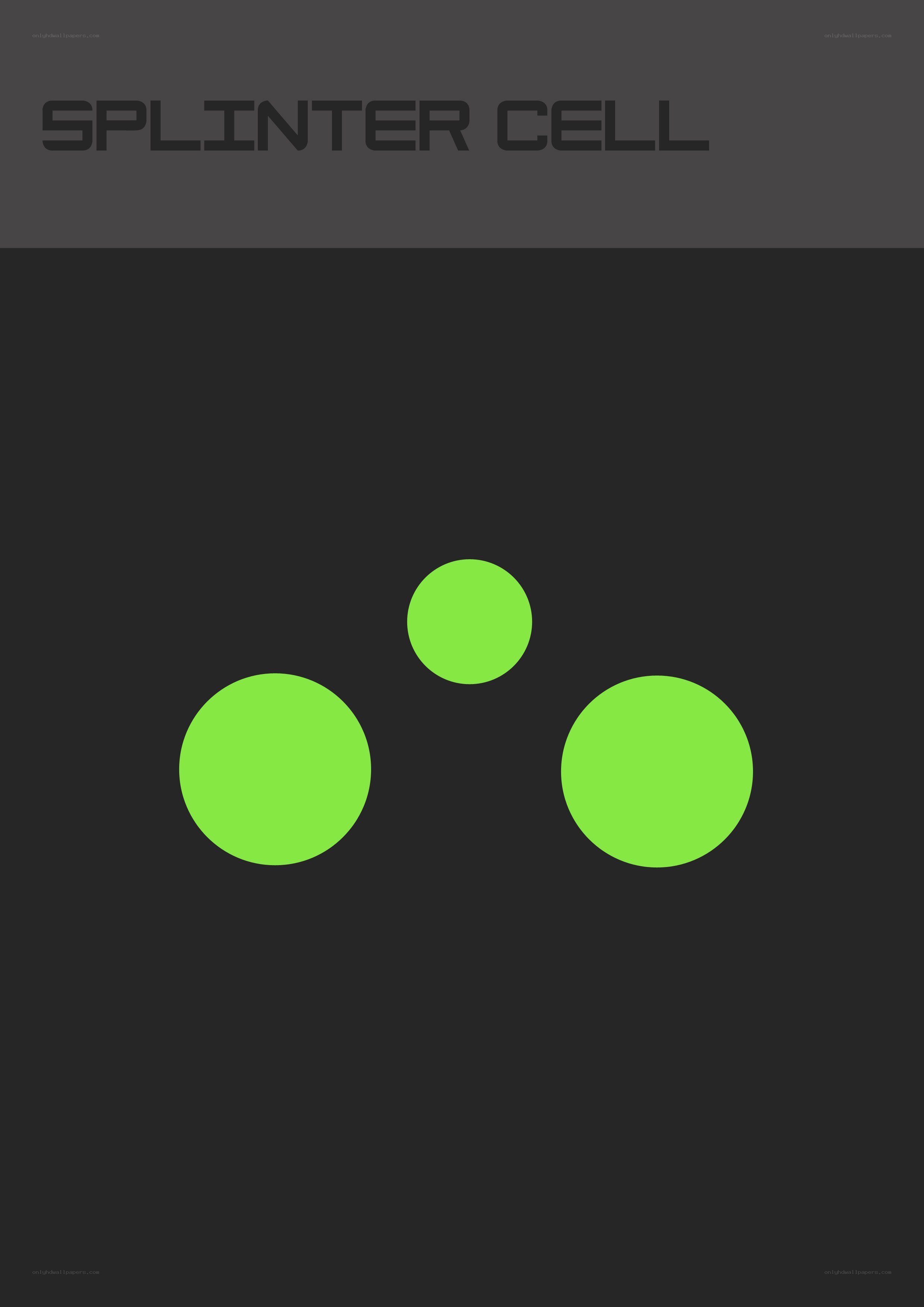 Splinter Cell logo with green circles