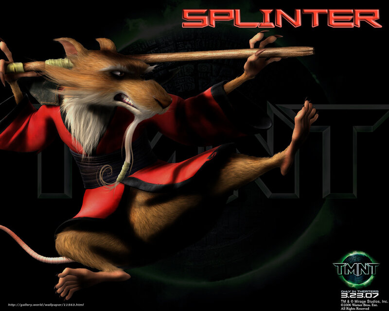 Splinter in action pose