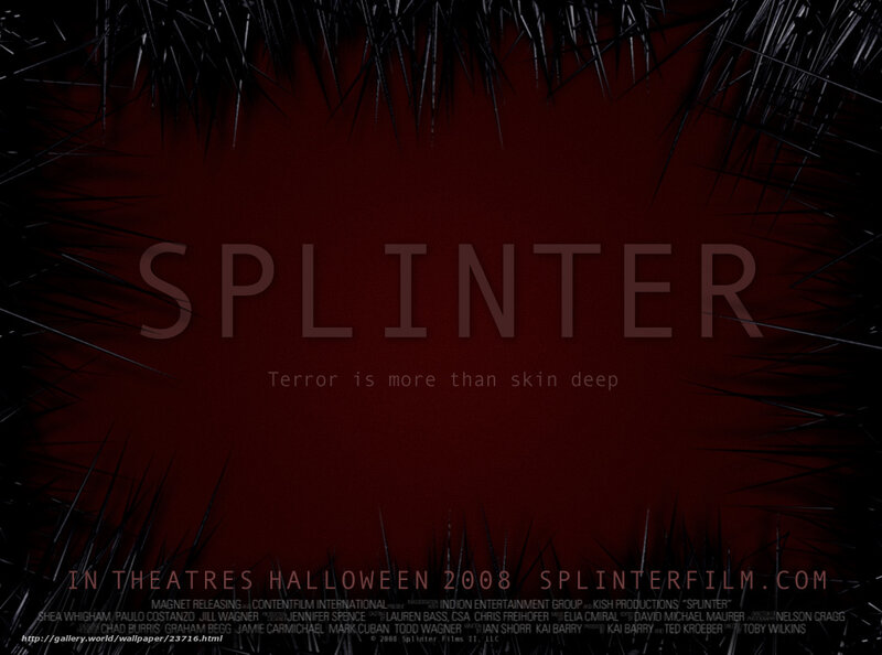 Splinter movie poster