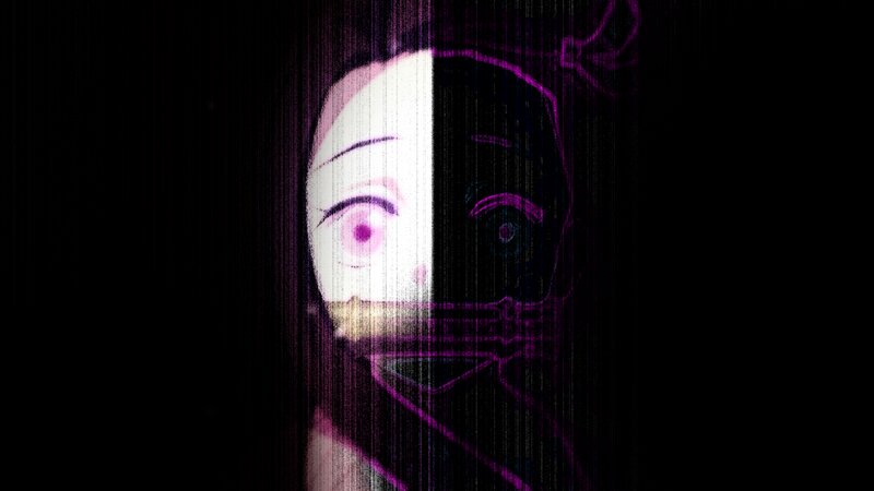 Split-face Character — Black