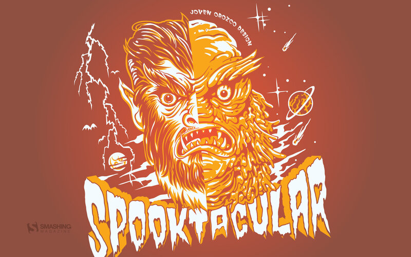 Split Monster Face