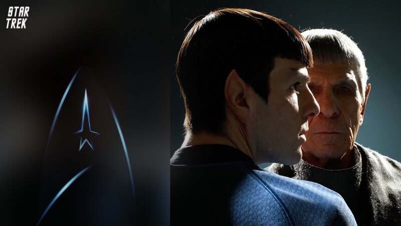 Spock and Sarek in Profile