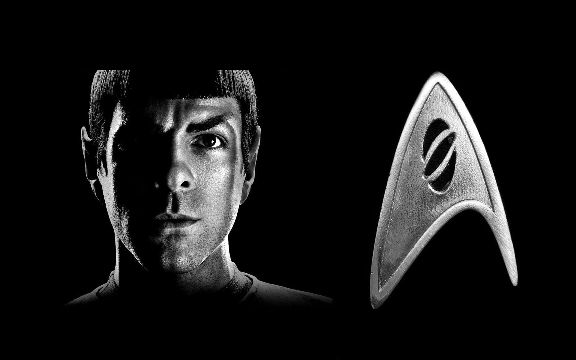 Spock and Starfleet insignia