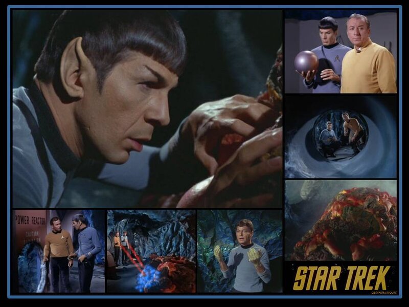 Spock Examining Alien Creature