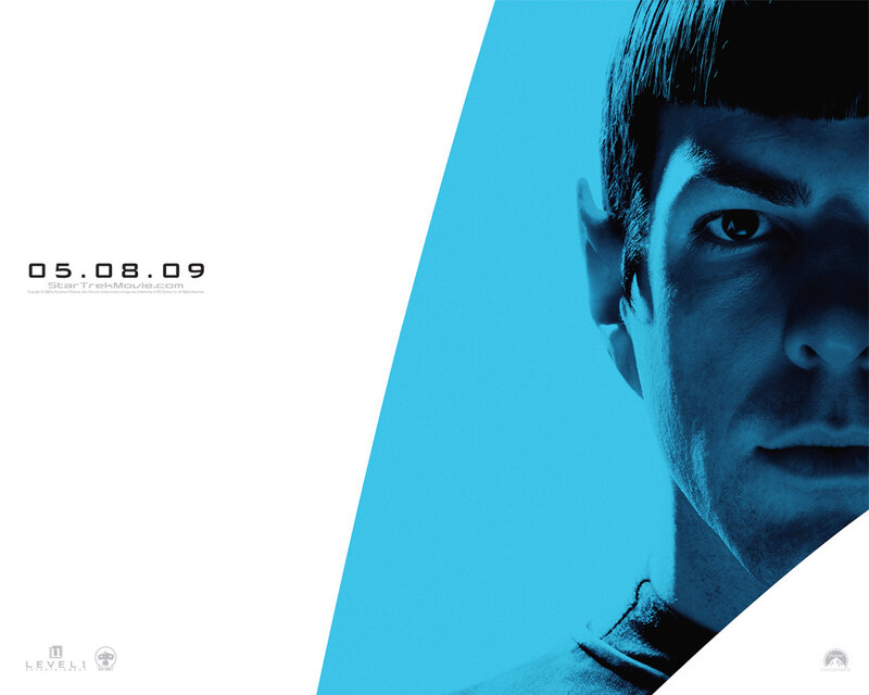 Spock in Blue Light — Dramatic