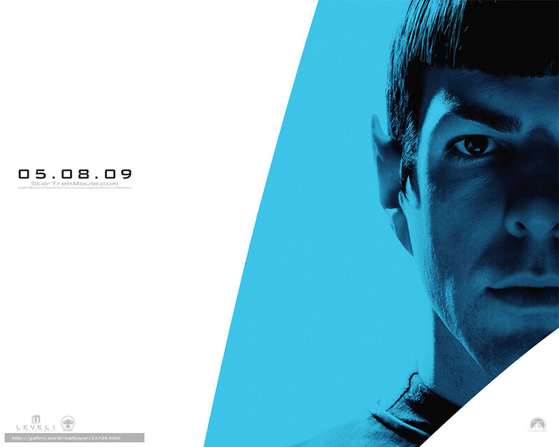 Spock in Blue Light