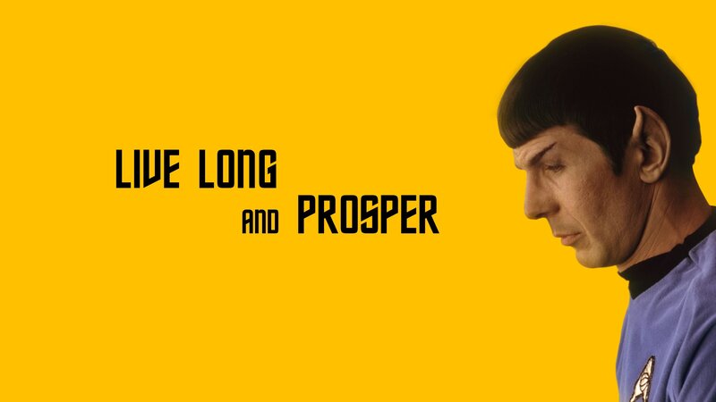 Spock in Profile — Yellow