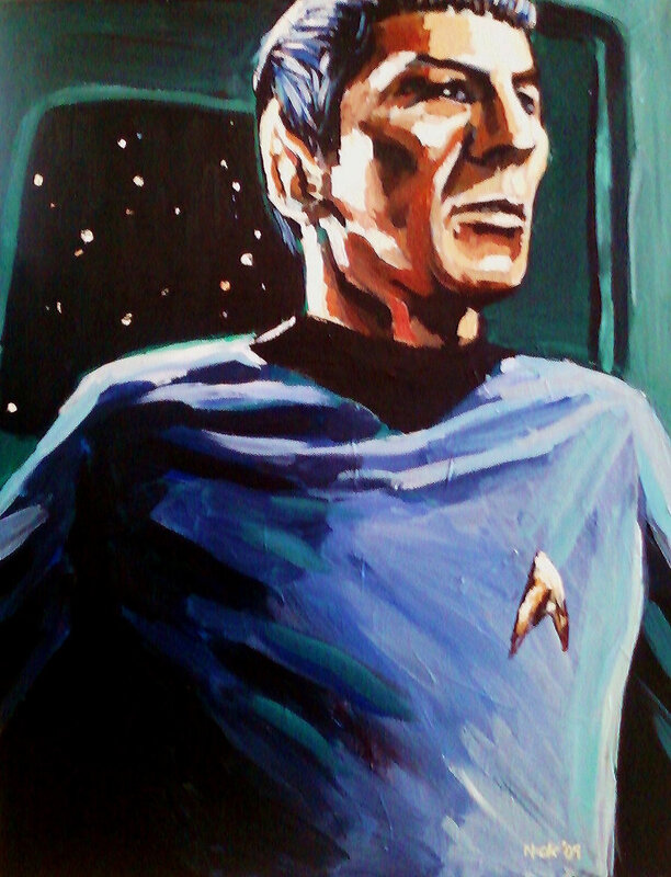 Spock in Starfleet uniform