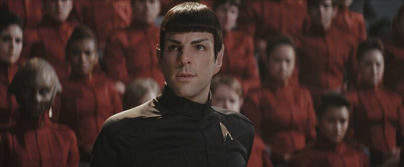 Spock in Starfleet uniform