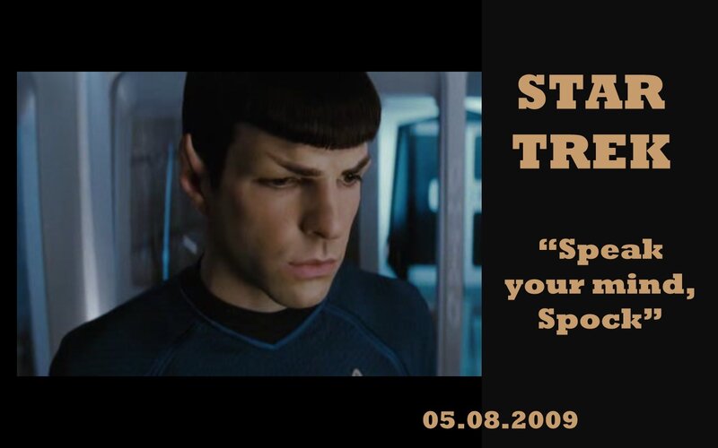 Spock in Uniform