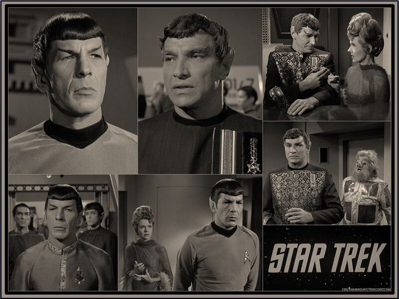 Spock in Various Scenes — Black