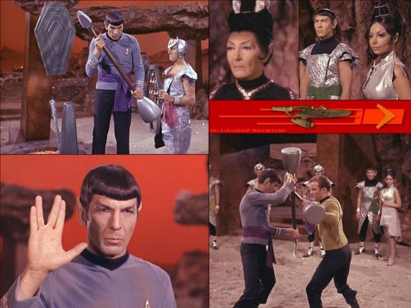 Spock Making Hand Gesture