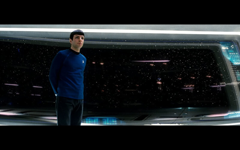 Spock on the bridge
