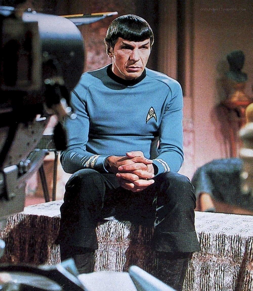 Spock on the bridge