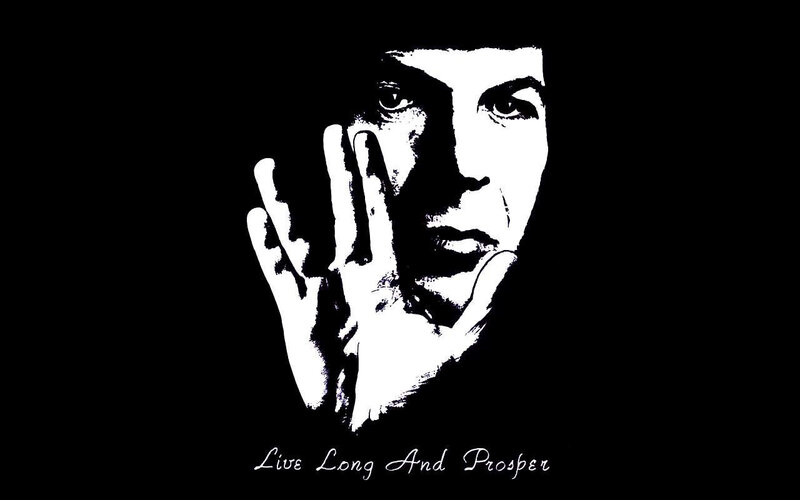 Spock's hand gesture