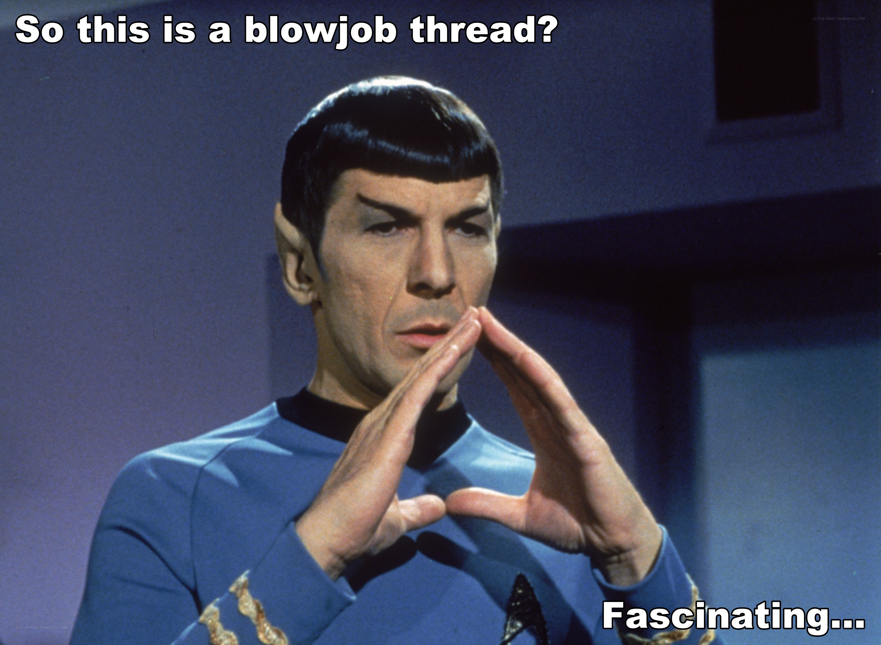 Spock's reaction meme