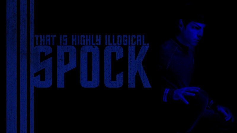 Spock saying illogical