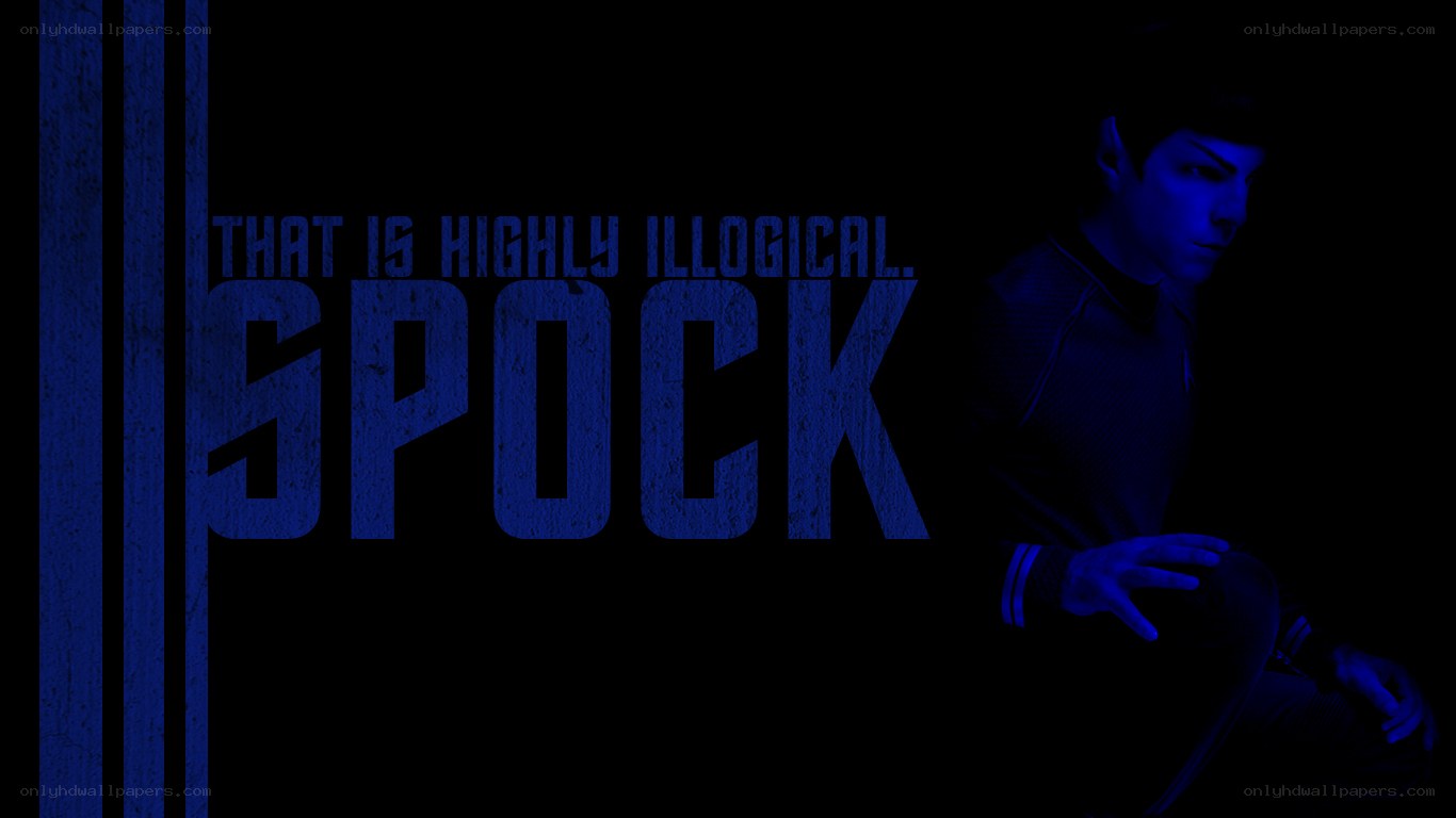 Spock saying illogical