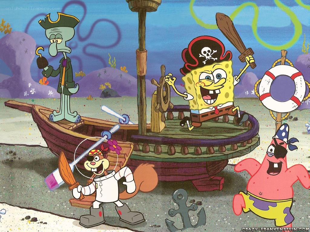 SpongeBob and friends pirate adventure