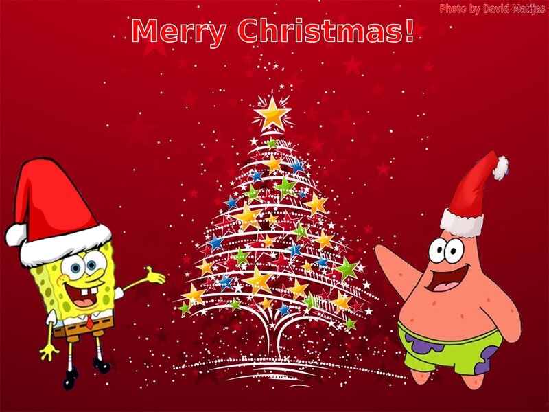 Spongebob and Patrick — Red