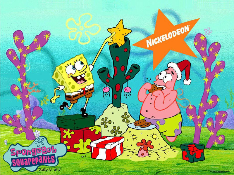 Spongebob and Patrick — Yellow, Festive