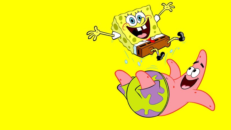 Spongebob and Patrick — Yellow, Joyful, Animation