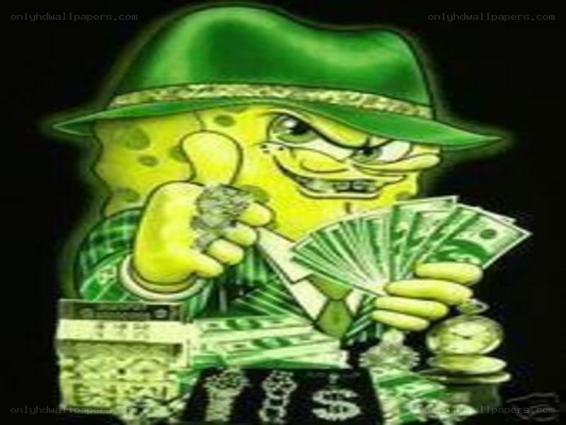 SpongeBob as a gangster