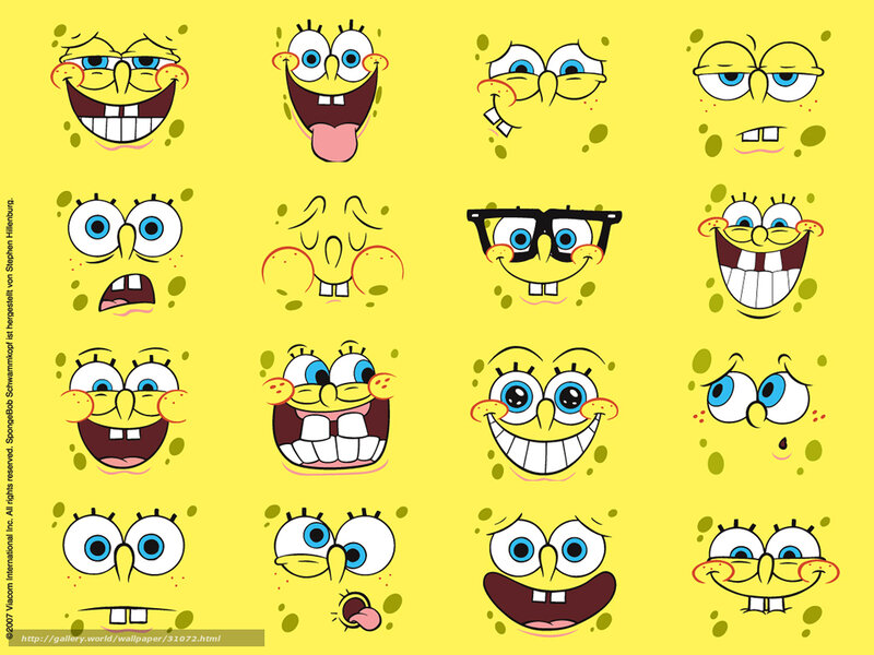 SpongeBob face expressions