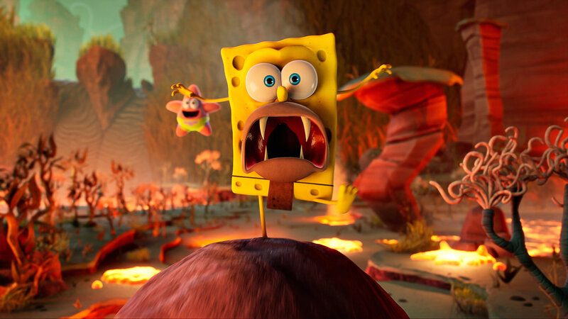 Spongebob Squarepants Character — Yellow, Chaotic