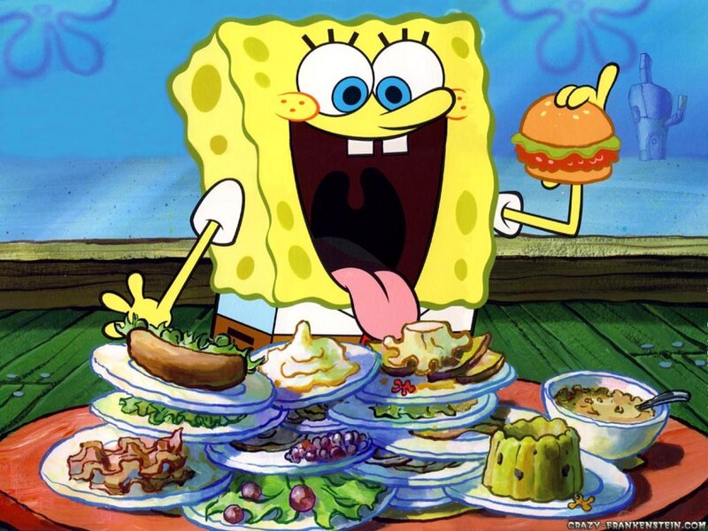Spongebob Squarepants Eating