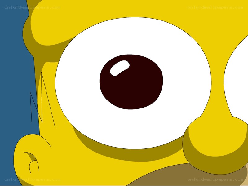spongebob squarepants eye close-up