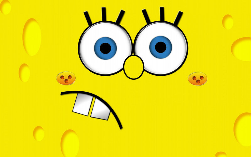 Spongebob Squarepants Face — Yellow