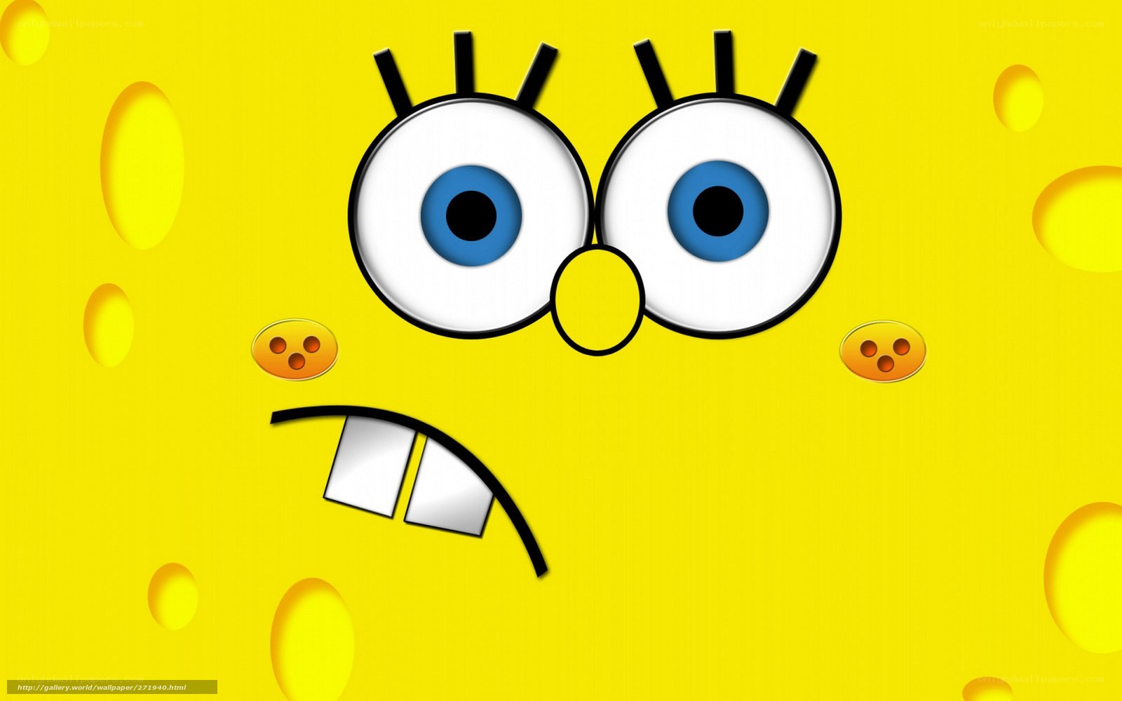 SpongeBob SquarePants face