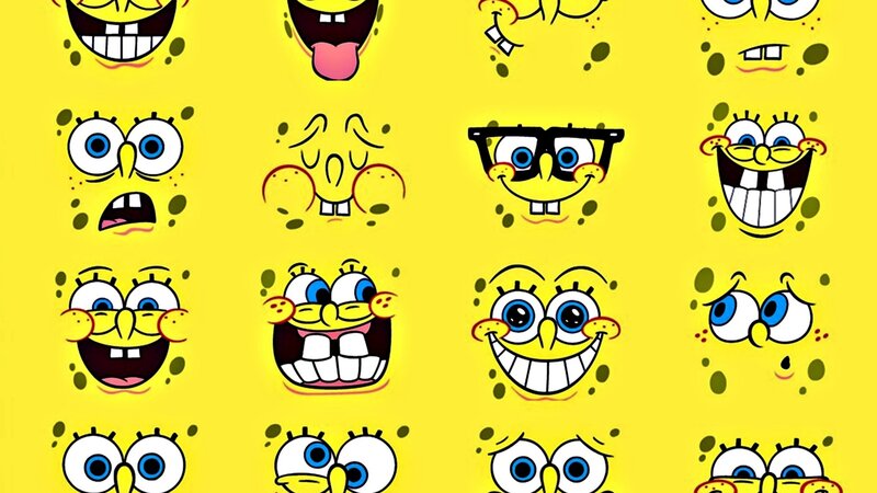 Spongebob Squarepants Faces — Yellow