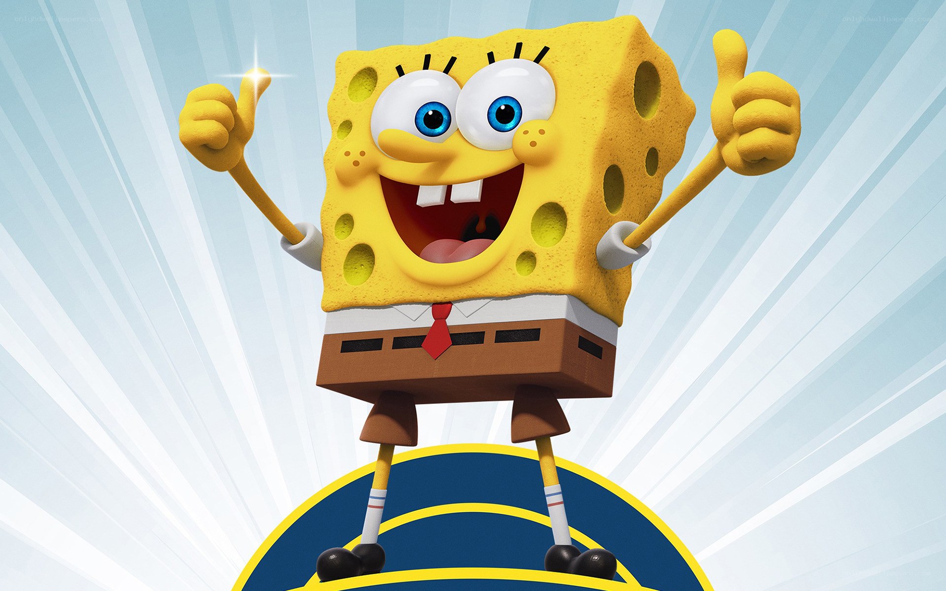 SpongeBob SquarePants giving thumbs up