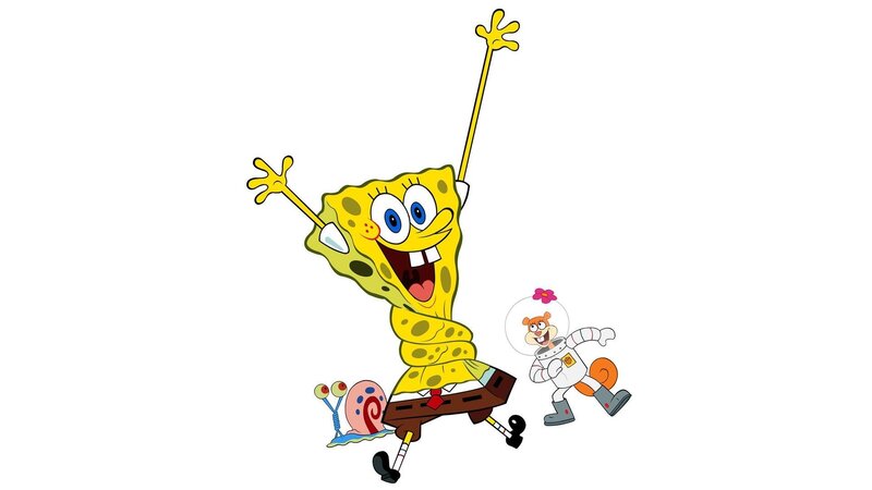 Spongebob Squarepants Running — Yellow