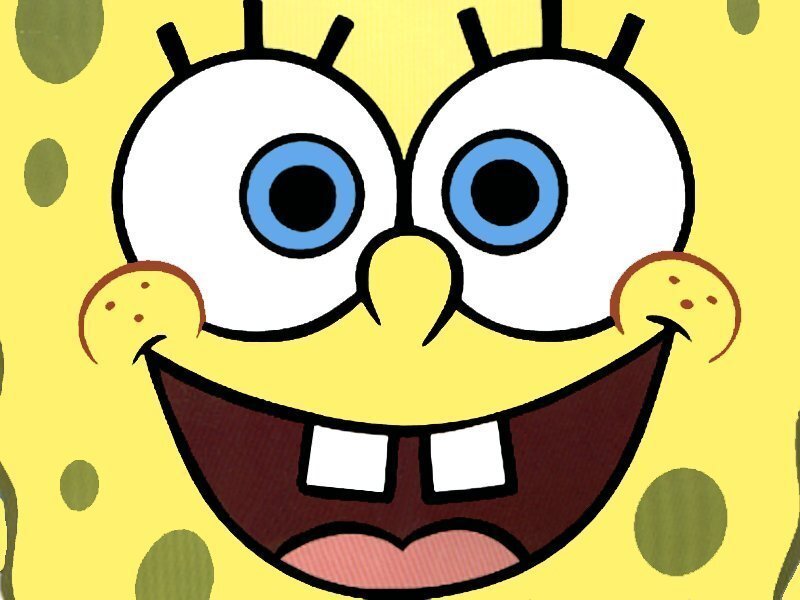 SpongeBob SquarePants smiling face