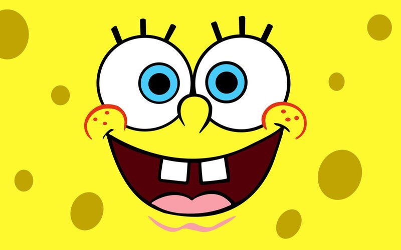 SpongeBob SquarePants smiling face