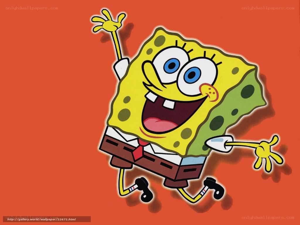 SpongeBob SquarePants waving