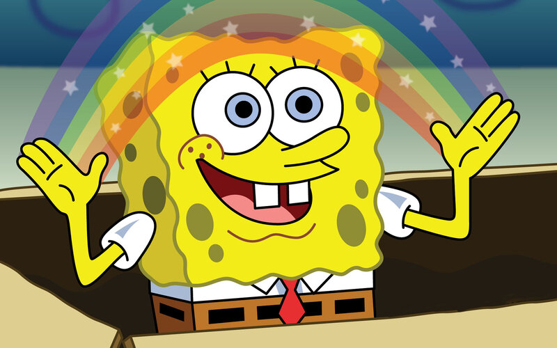 Spongebob Squarepants — Yellow, Joyful