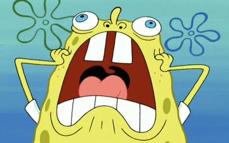 Spongebob Squarepants — Yellow, Shocked