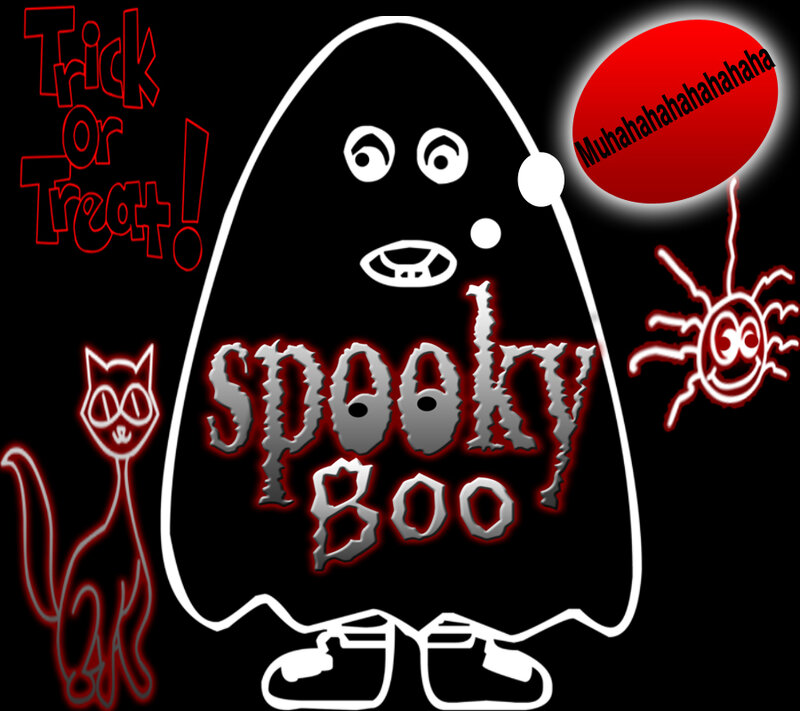 Spooky Ghost Character