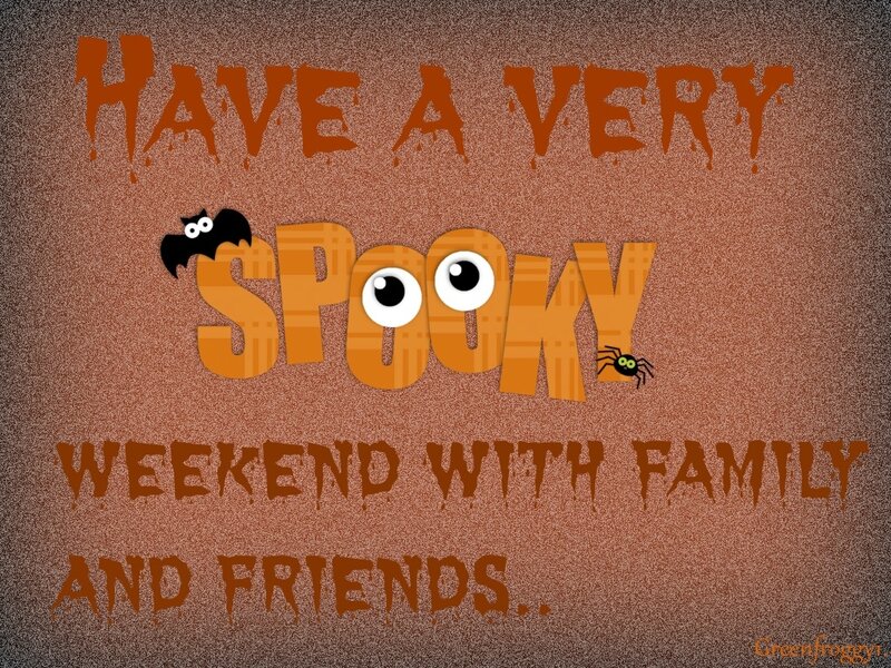 Spooky Text with Animals