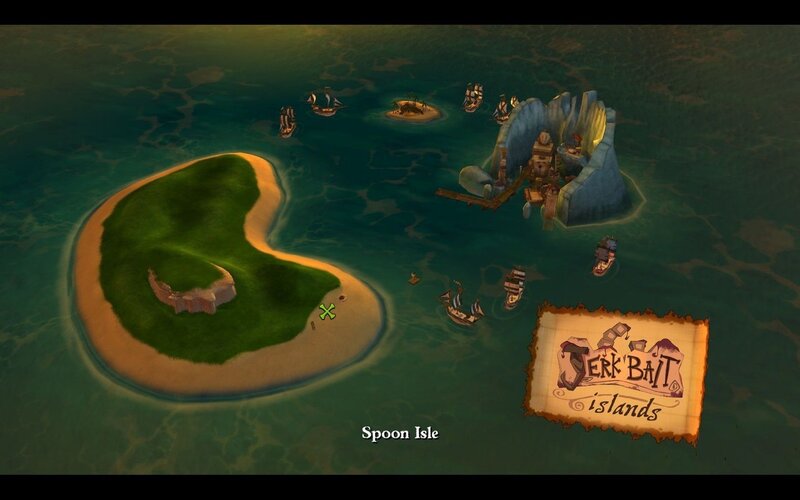 Spoon Isle in Jerk Bait Islands