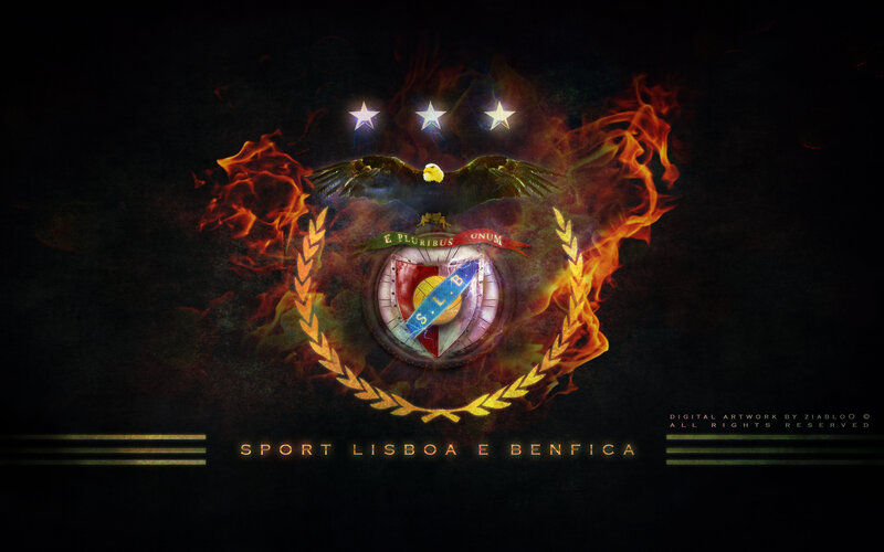 Sport Lisboa e Benfica logo art