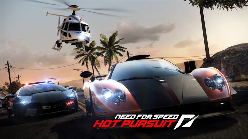 Sports Car Chase — Black