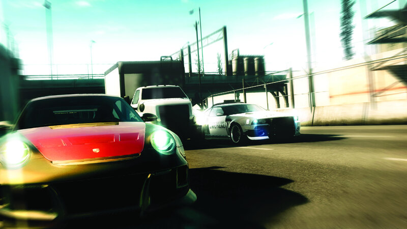 Sports Car Chase — Green