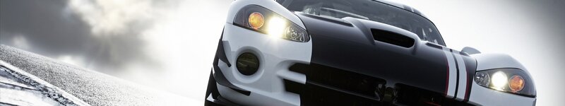 sports car on a racetrack