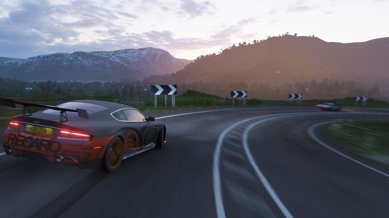 Sports Car on a Road