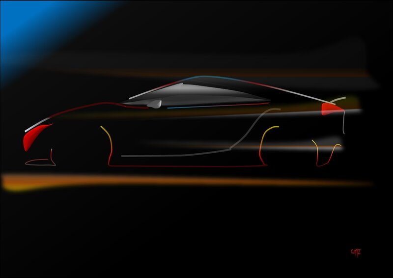 Sports Car Silhouette